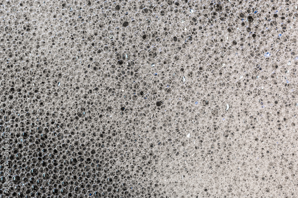 detergent foam closeup detergent foam closeup