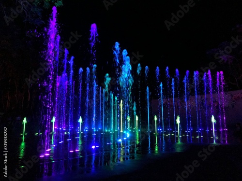 light fountain