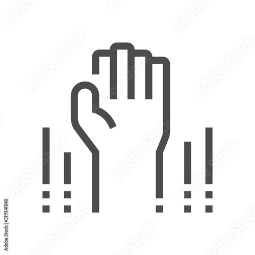 volunteer permission icon