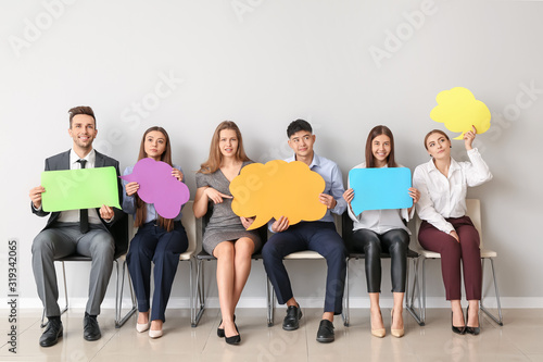 Group of business people wi...