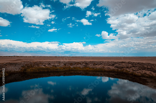 lagoon and blue skay