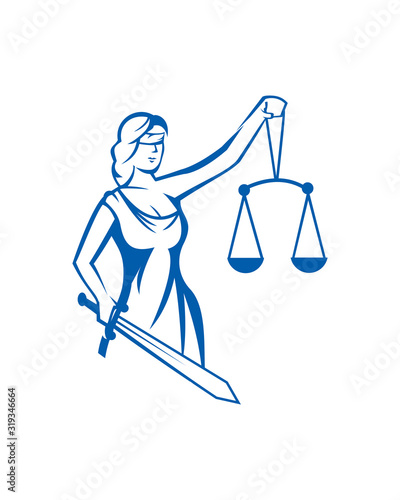 Lady Justice Logo