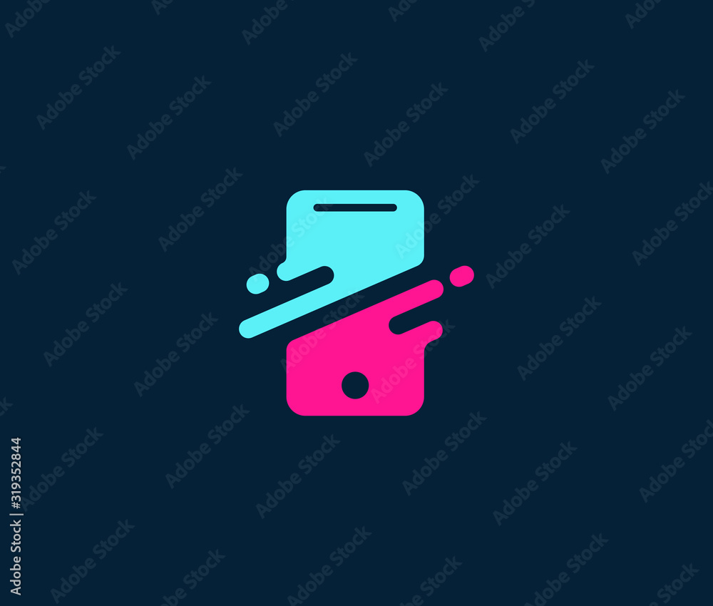 Handphone Logo Icon Design Element Logo for Phone company Handphone Logo Icon Design Element Logo for Phone company