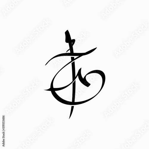 arabic character logo design inspiration . ahmad mean good . ahmed logo design inspiration . ahmed icon design template photo