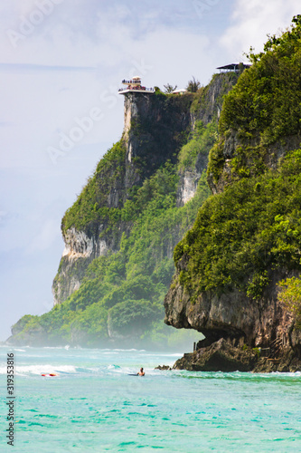 Canvastavla Two Lover's point on the cliff, Guam