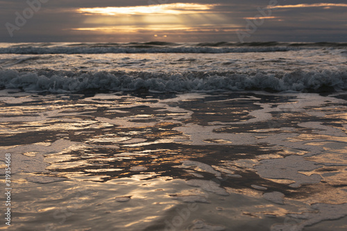 sunrise over the sea