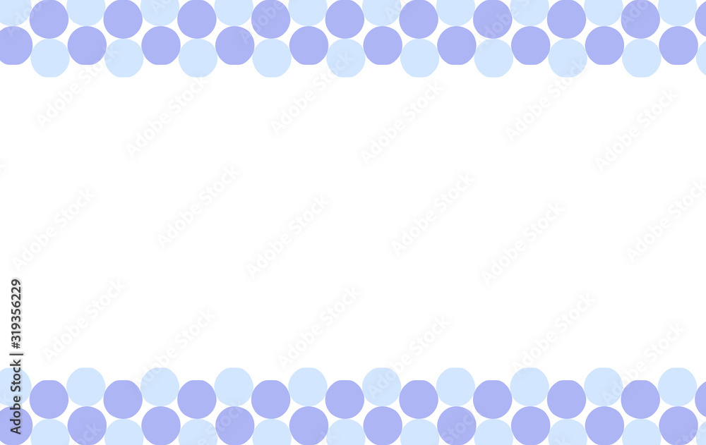 背景 和 和風 円 点 ドット 模様 パステル カラフル ナチュラル ポップ フレーム 緩やか 円 Stock Illustration Adobe Stock