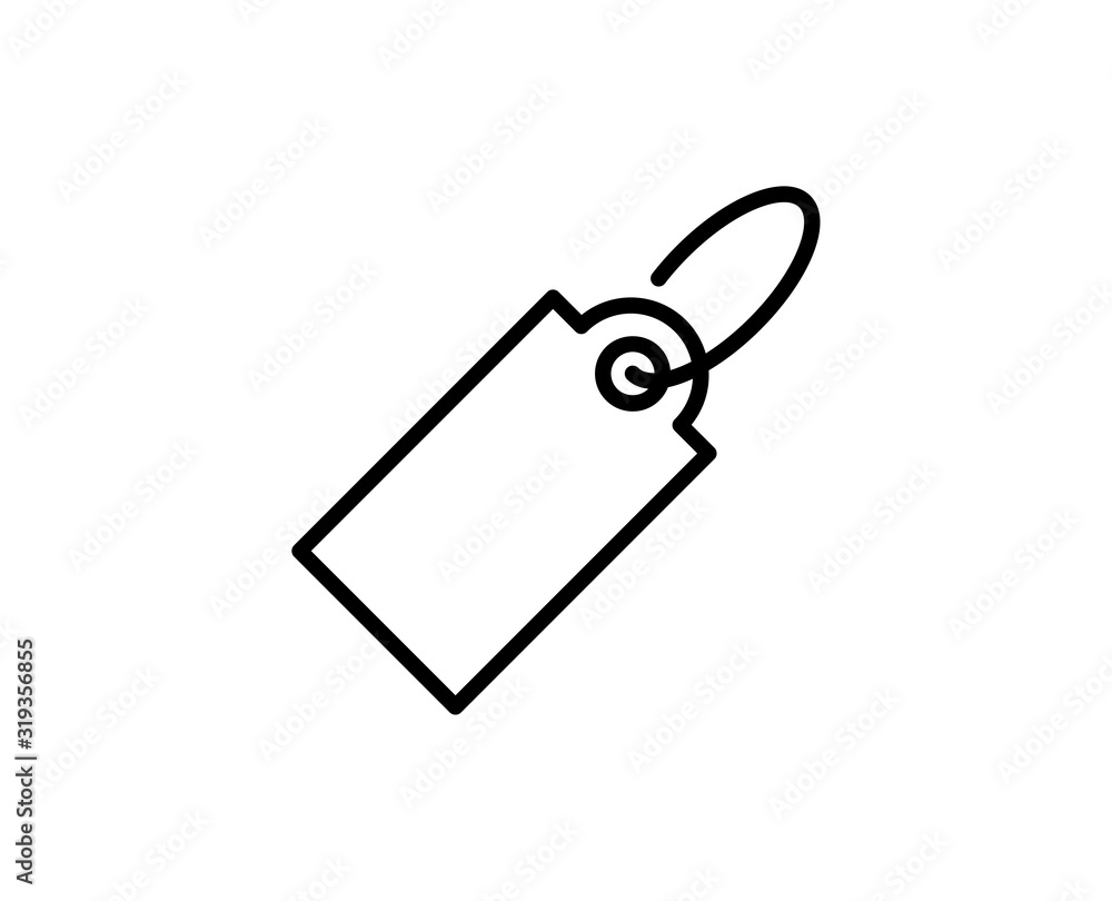 Label line icon Label line icon
