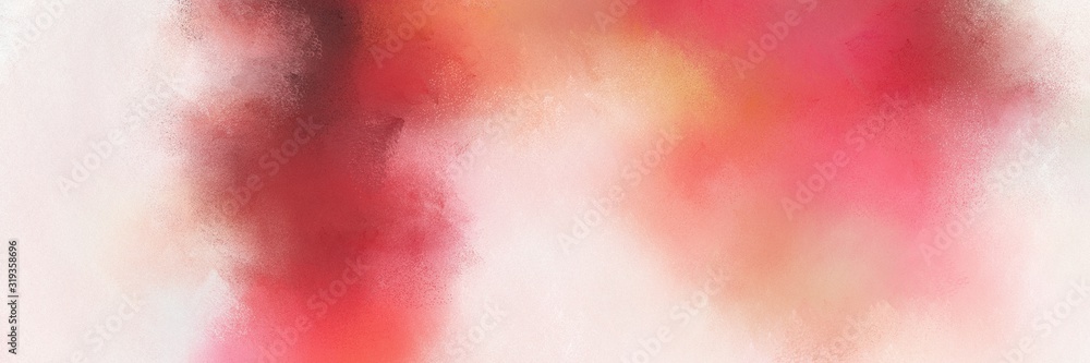 colorful and vibrant aged horizontal header with baby pink, moderate red and misty rose color