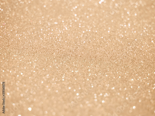 beige yellow glitter abstract background