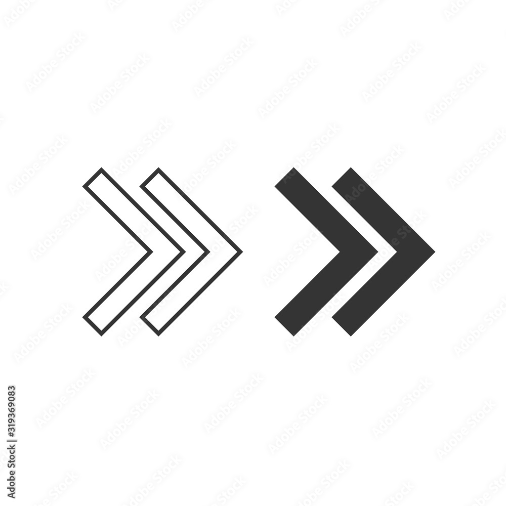 right arrow icon vector illustration symbol for website and graphic design right arrow icon vector illustration symbol for website and graphic design