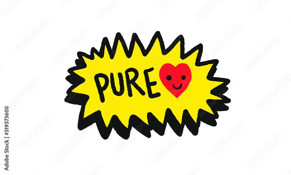 Fototapeta premium Pure love