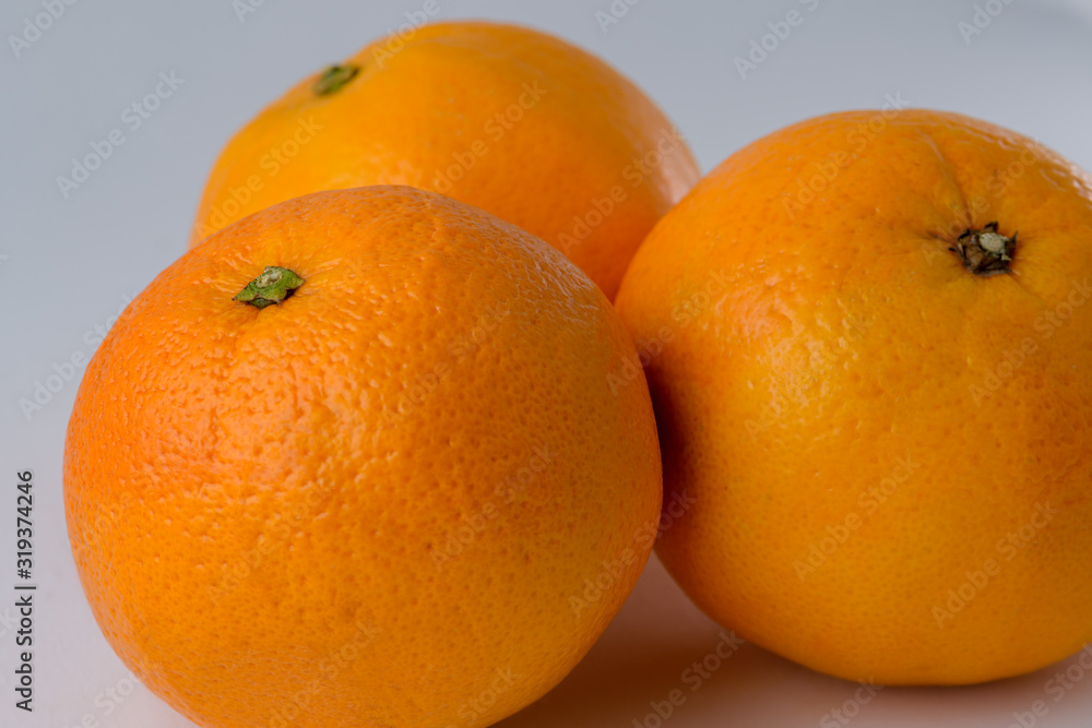 organic oranges isolated on white background organic oranges isolated on white background