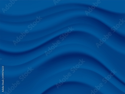 Abstract background vector classic blue  color of the year 2020