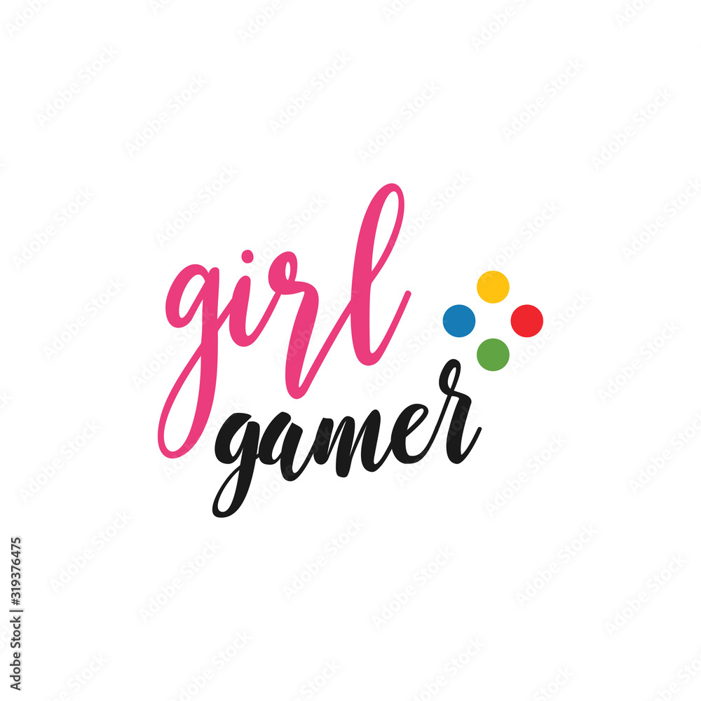 Game quote lettering typography