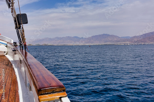 Boat on the sea