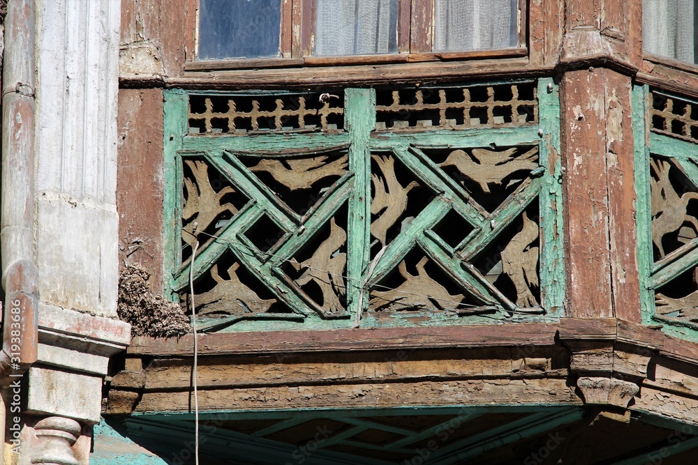  A detail from an old house in Konya