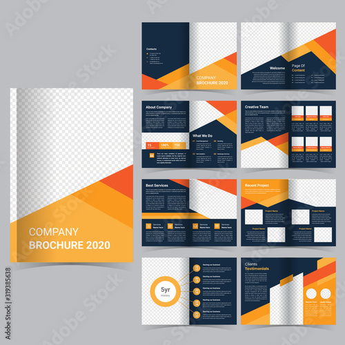 Pages company profile brochure