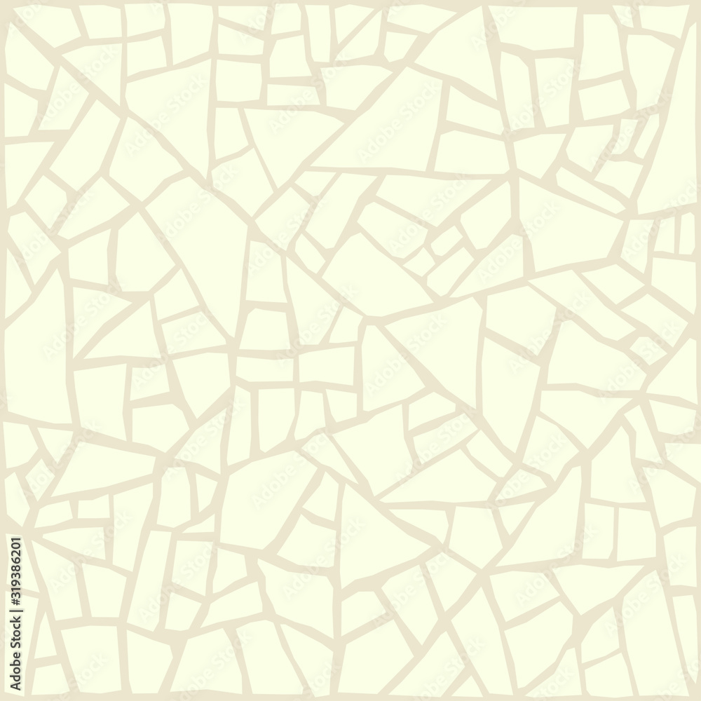 Cracks stone structure, white ceramic tile texture, cracking shards.Vector background Cracks stone structure, white ceramic tile texture, cracking shards.Vector background