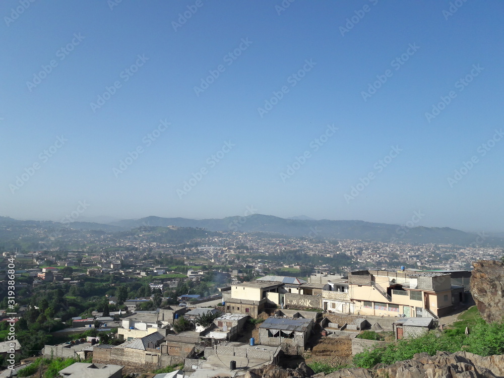 views of mansera city pakistan