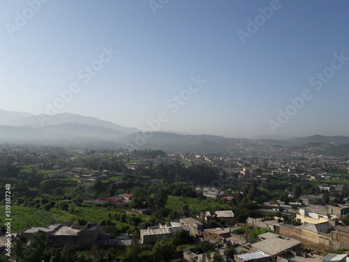 view of mansera city pakistan
