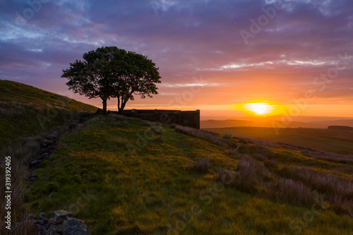 Fotografie Sunrise Top Withens, Haworth