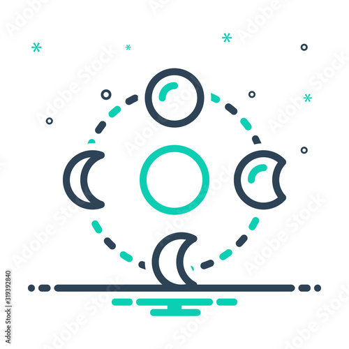 mix icon for gradually 