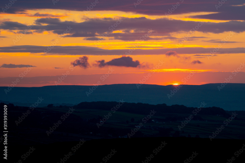 Sunrise Top Withens, Haworth