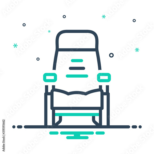 mix icon for seat