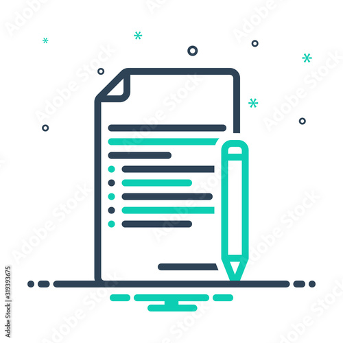mix icon for terms