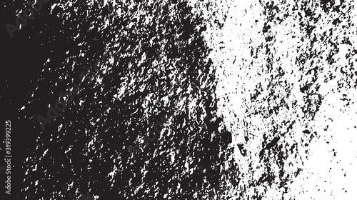 Black and white vintage grunge futuristic background. Suitable to create unique overlay textures with the effect of scratching, breaking, antiquity and old materials.