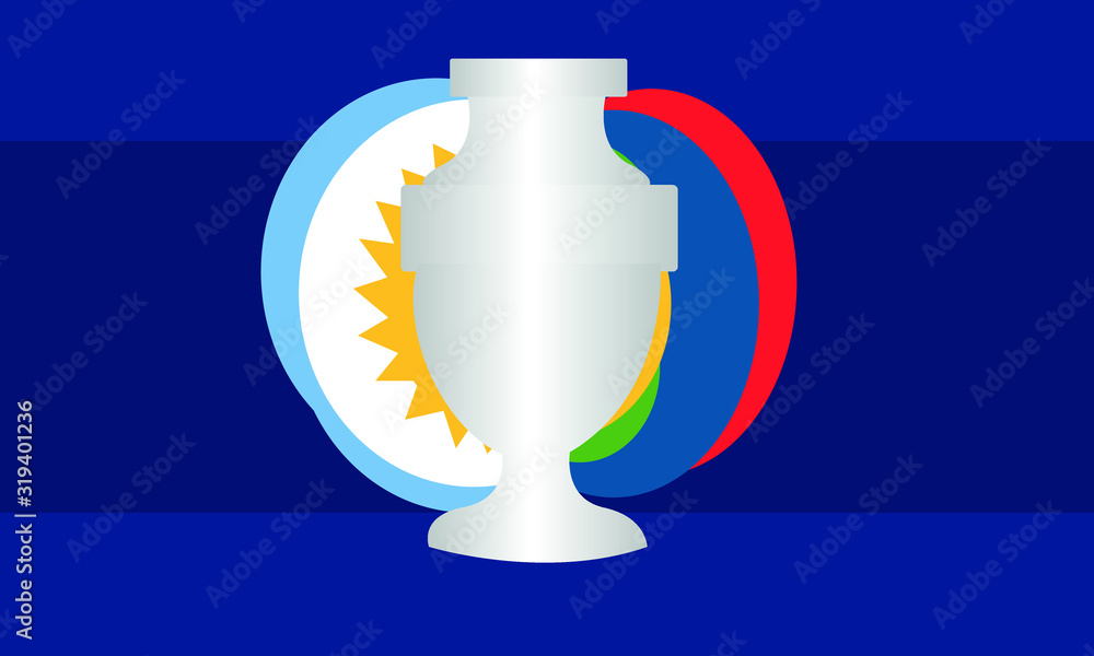Sports background, green, white, blue, vector illustration Sports background, green, white, blue, vector illustration