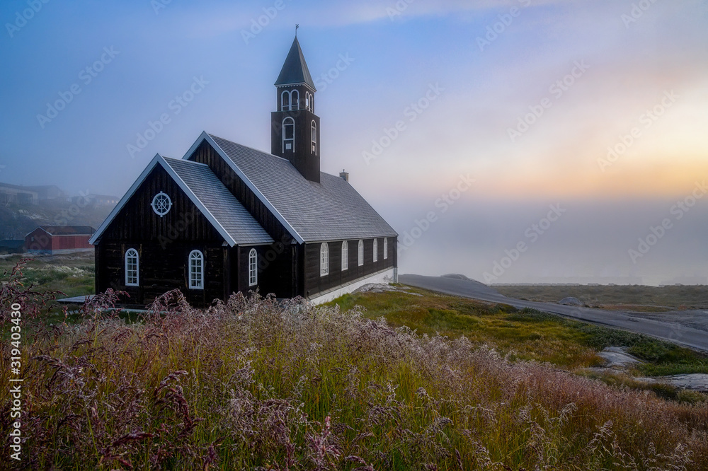 West Greenland Ilulissat Jakobshavn Jacobshaven Zion Church