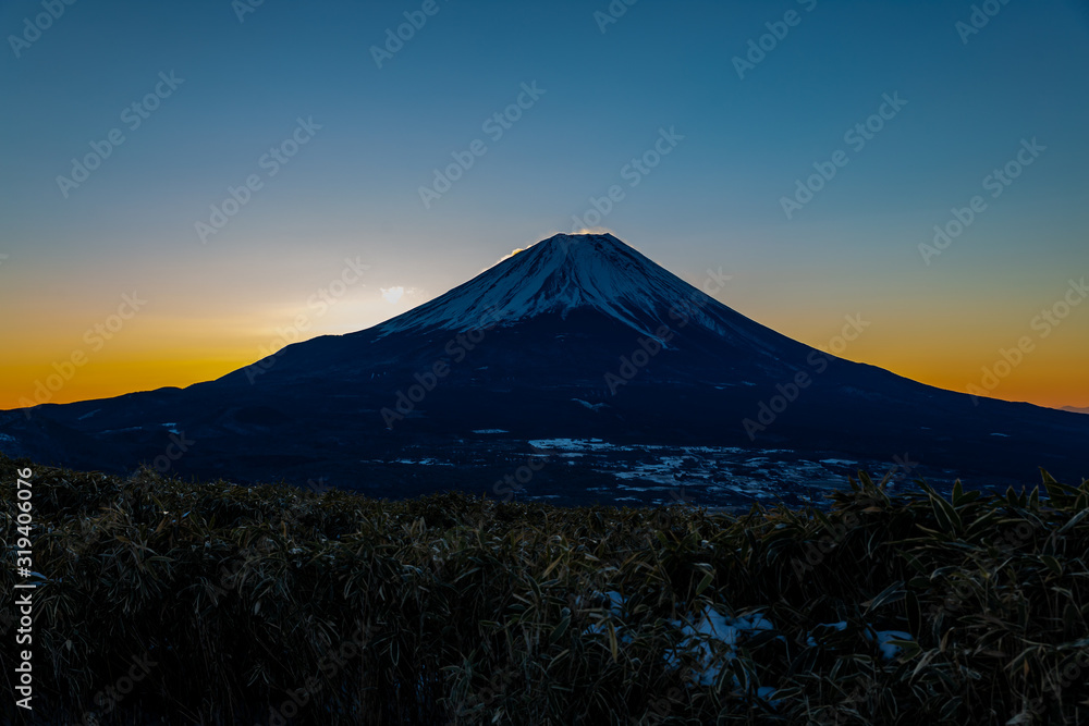朝焼の富士山(竜ヶ岳)1 朝焼の富士山(竜ヶ岳)1