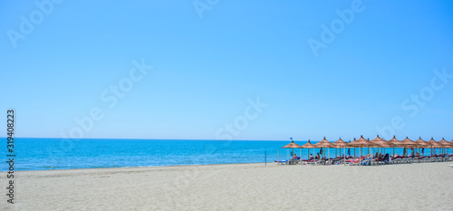 Playa de Carvajal, Fuengirola, Andalusia, Spain, Europe photo