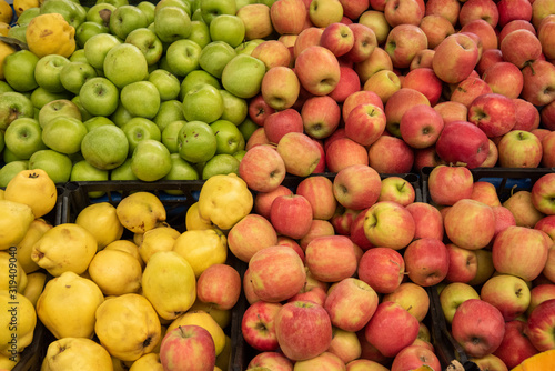 fresh fruits in the market