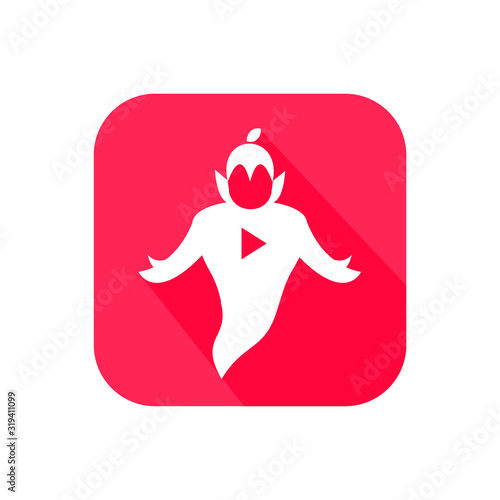  genie logo wishes granted design