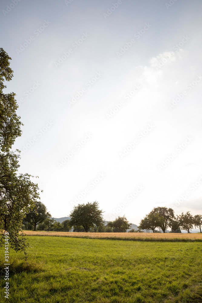 Landschaftsaufnahme mit Platz für Text Landschaftsaufnahme mit Platz für Text