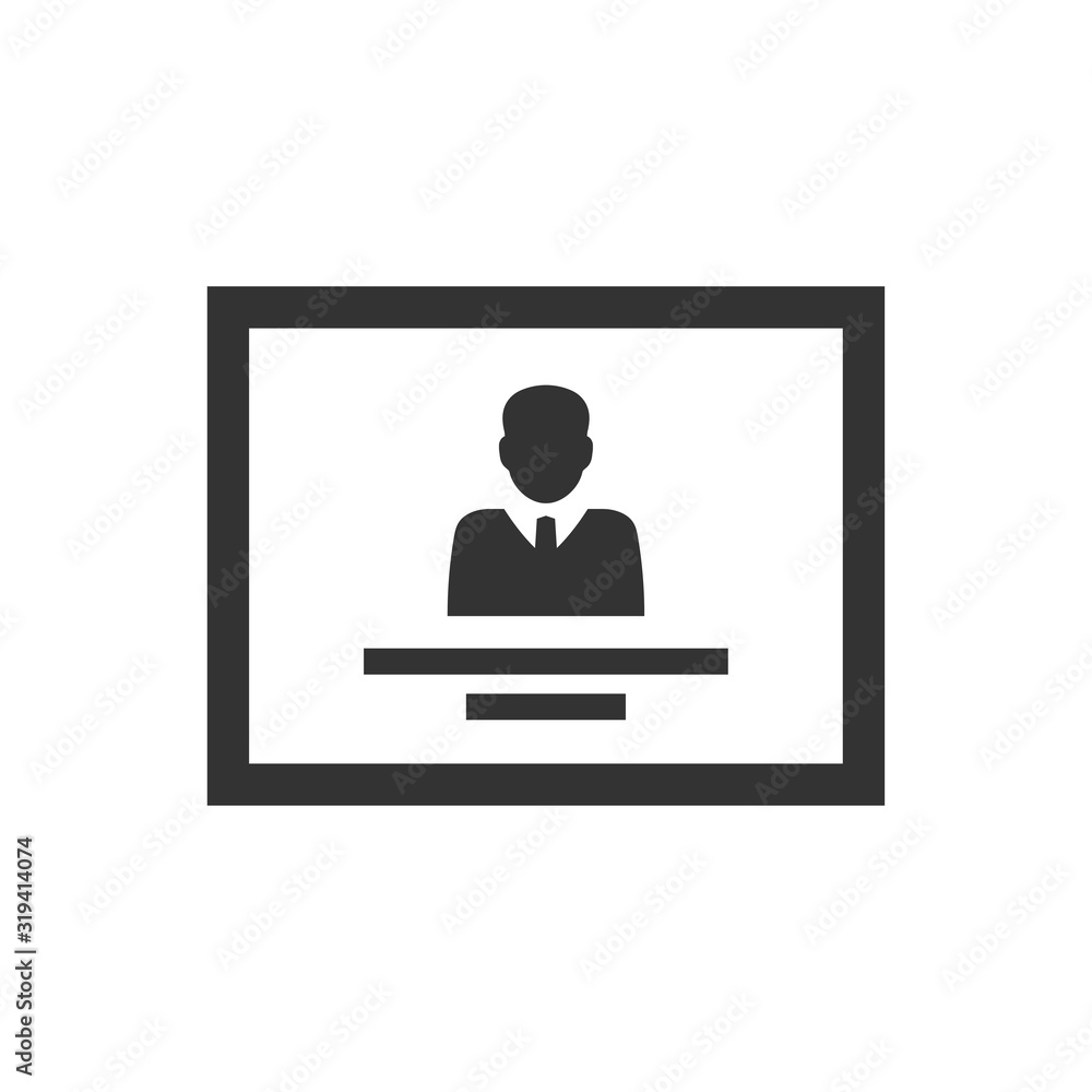 Business license icon Business license icon