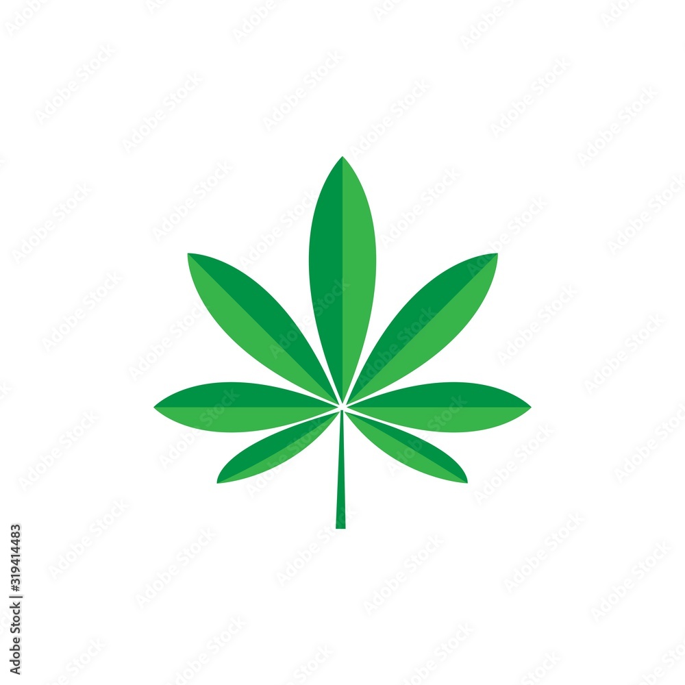 cannabis marijuanna logo