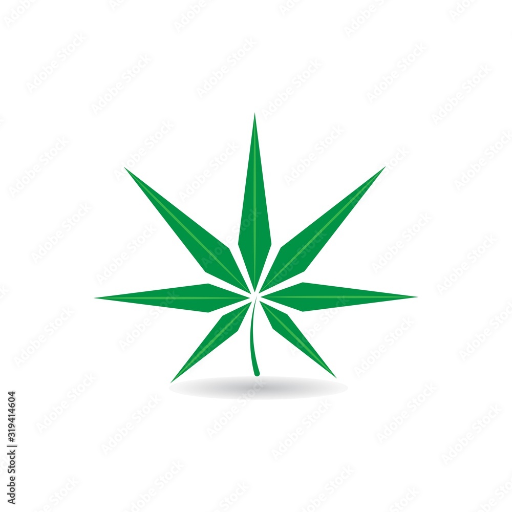 cannabis marijuanna logo