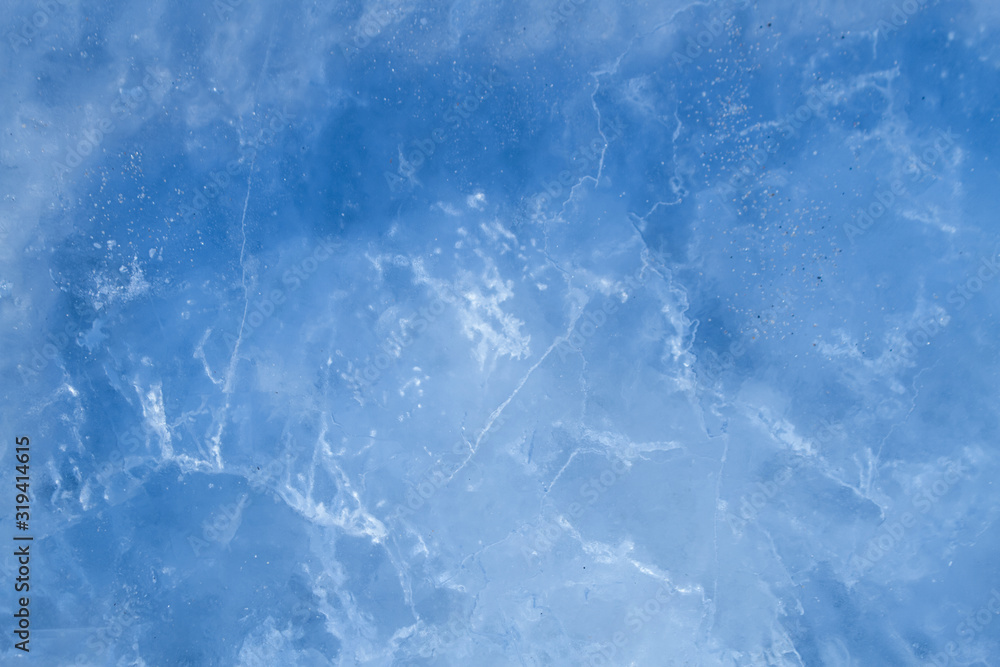Texture of ice Texture of ice