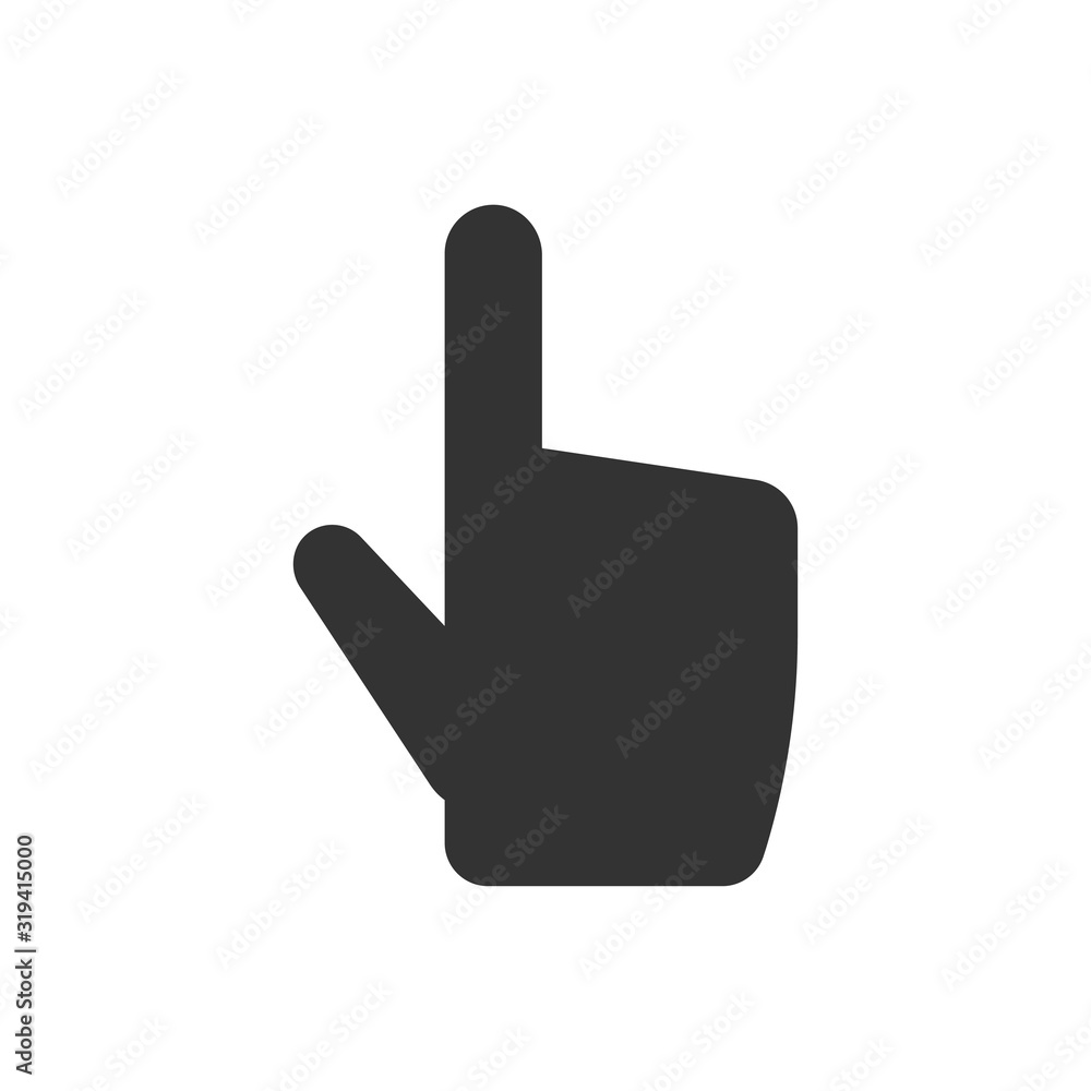 Cursor, finger icon Cursor, finger icon