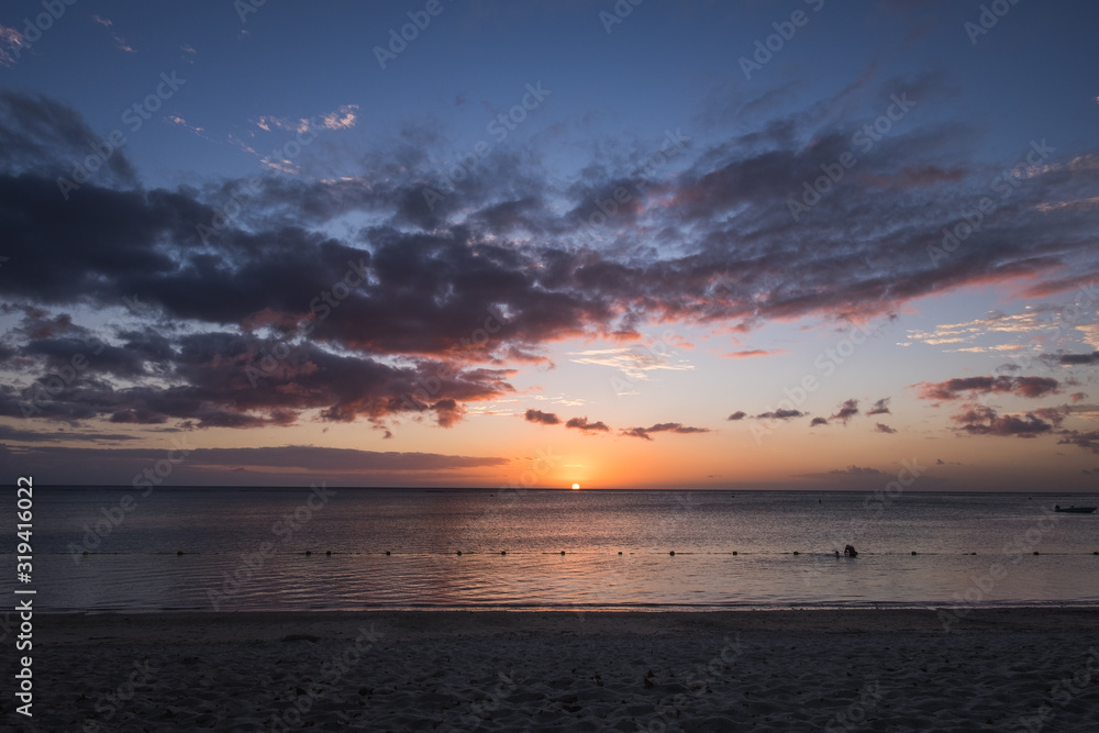 Sunset, Mauritius