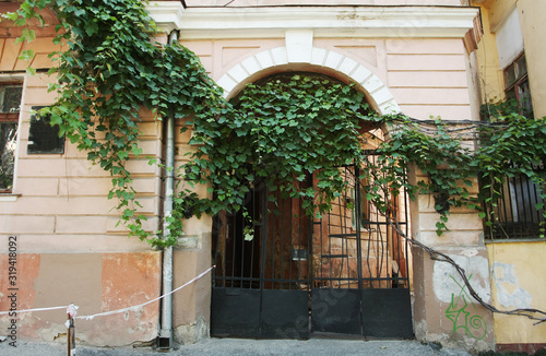 Beautiful old architecture in Odesa, Ukraine