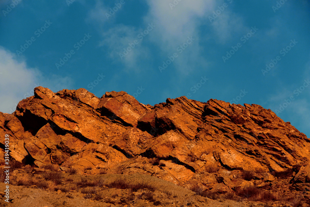 valley of fire, giant stones