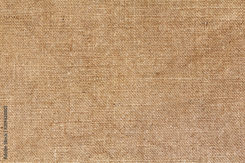 Fototapeta premium Old rough burlap texture