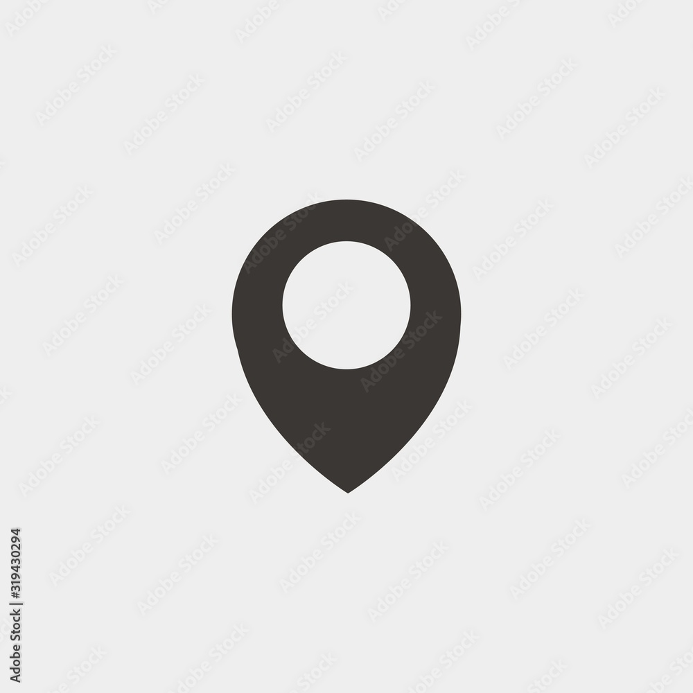location pin icon vector illustration symbol for website and graphic design location pin icon vector illustration symbol for website and graphic design