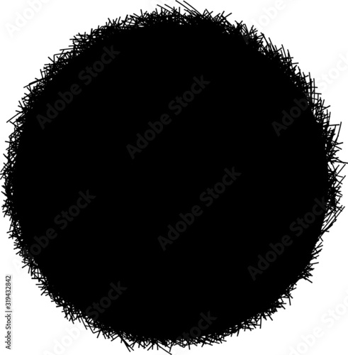 haystack icon, vector illustration