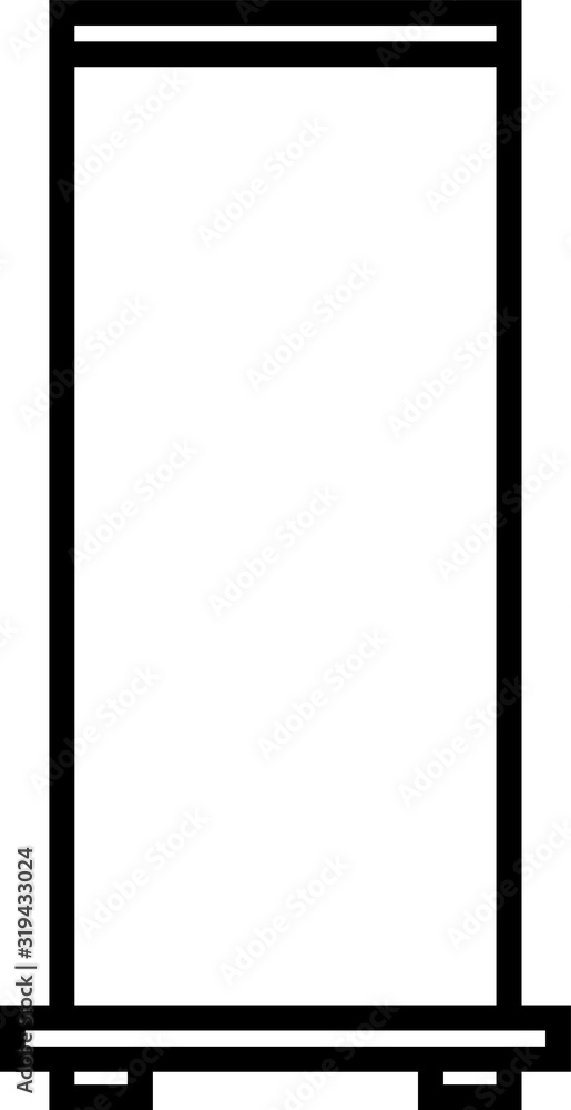 Roll up banners icon Roll up banners icon